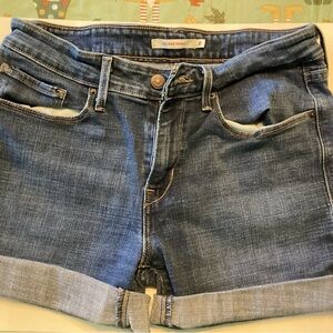 Levi’s denim cut off shorts